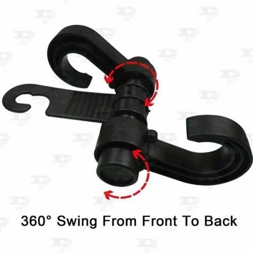 2 Móc Treo Túi Mua Sắm Gắn Sau Ghế Xe Hơi GM Suv