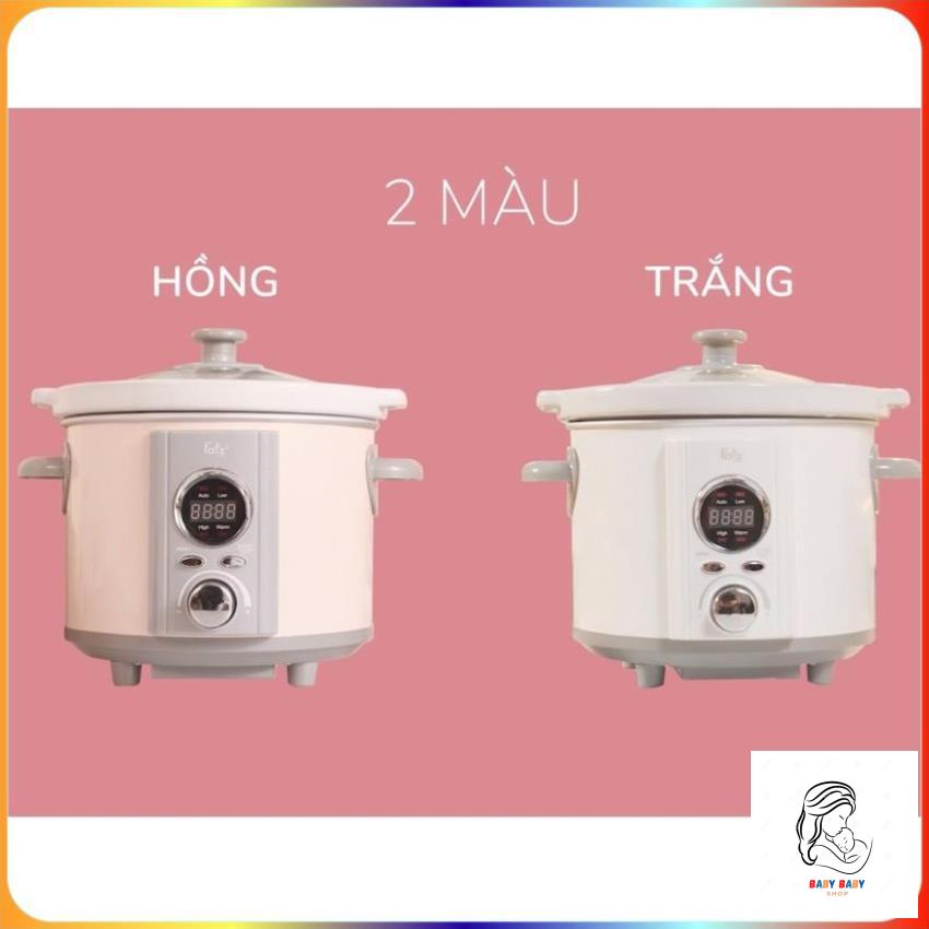 Nồi nấu chậm thông minh hẹn giờ 2,5 lít Fatzbaby SLOW 4 FB9125M