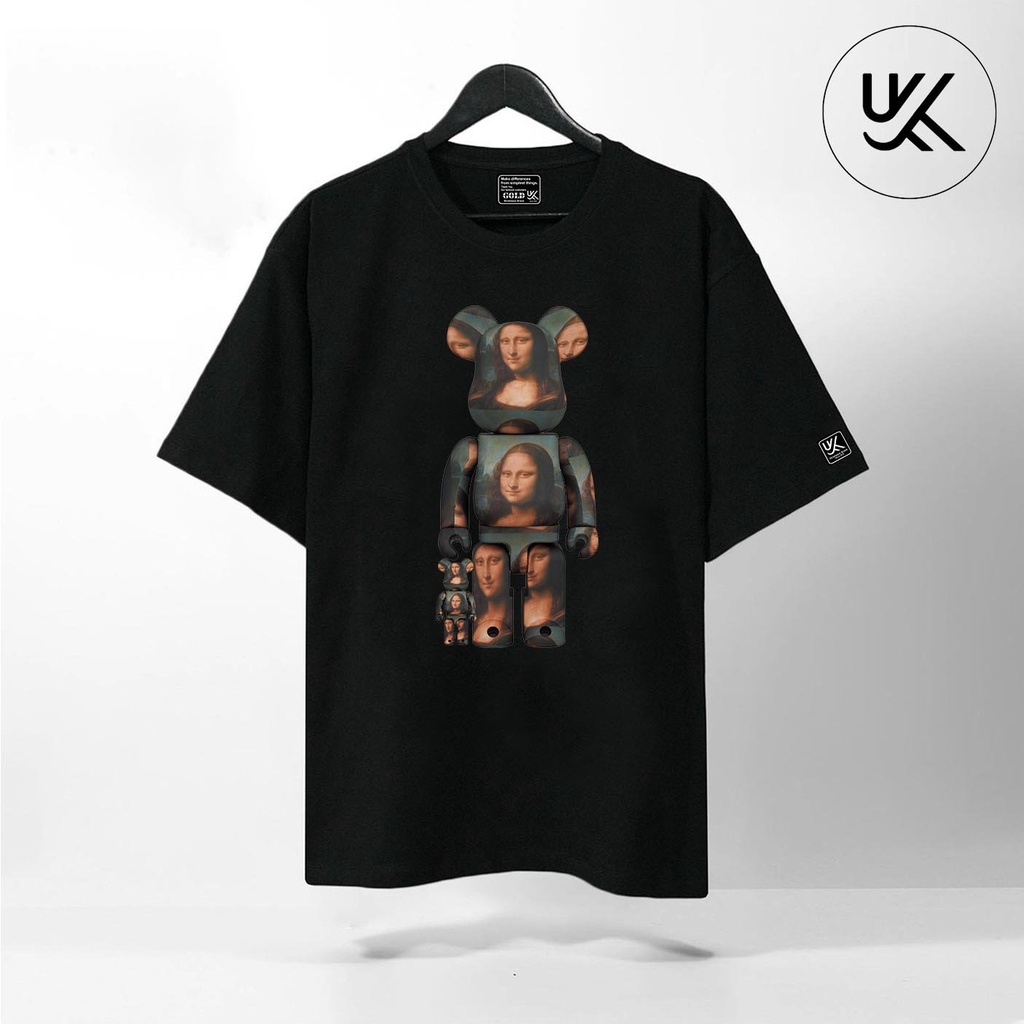 Áo Thun Tay Lỡ BearBrick, Áo phông unisex Form rộng Oversize, chất liệu Cotton. KKIMSHOP