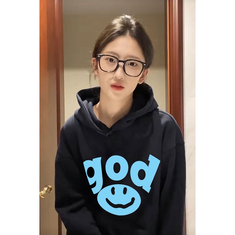 NRVP Áo Khoác Hoodie Tay Dài Dáng Rộng In Họa Tiết Phong Cách Hàn Quốc Dành Cho Nam Nữ