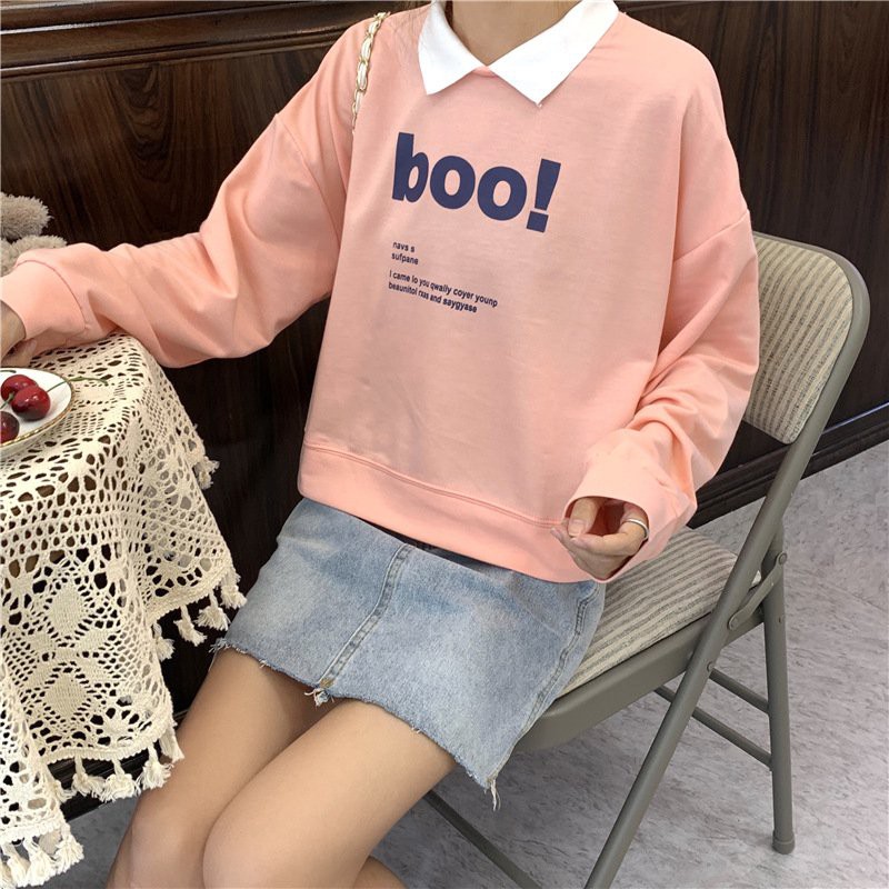 Sweater croptop BOO! - 3206