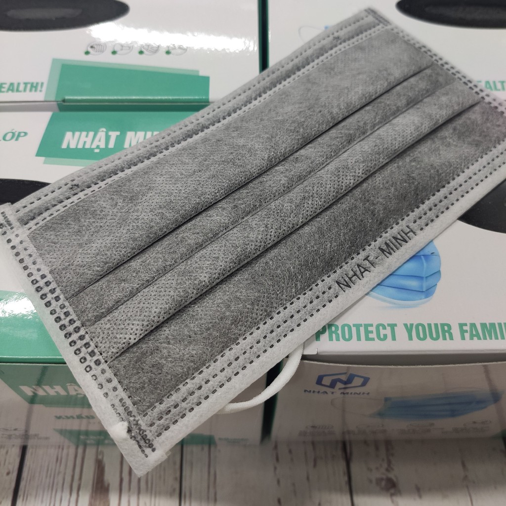 Hộp khẩu trang y tế 4 lớp NHẬT MINH ( 50 chiếc/hộp ) - Đủ màu - Hàng có sẵn | BigBuy360 - bigbuy360.vn