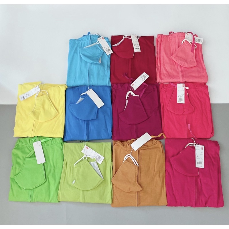 Áo khoác cotton kèm khẩu trang