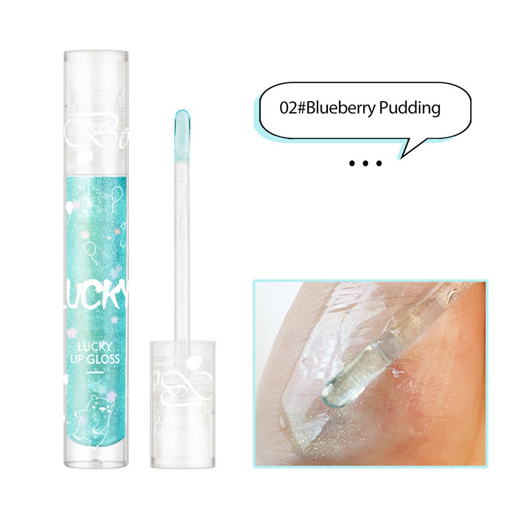 (Hàng Mới Về) Son Bóng Dưỡng Ẩm Chống Dính Thiết Kế Vỏ Đính Đá Lấp Lánh Sành Điệu | BigBuy360 - bigbuy360.vn