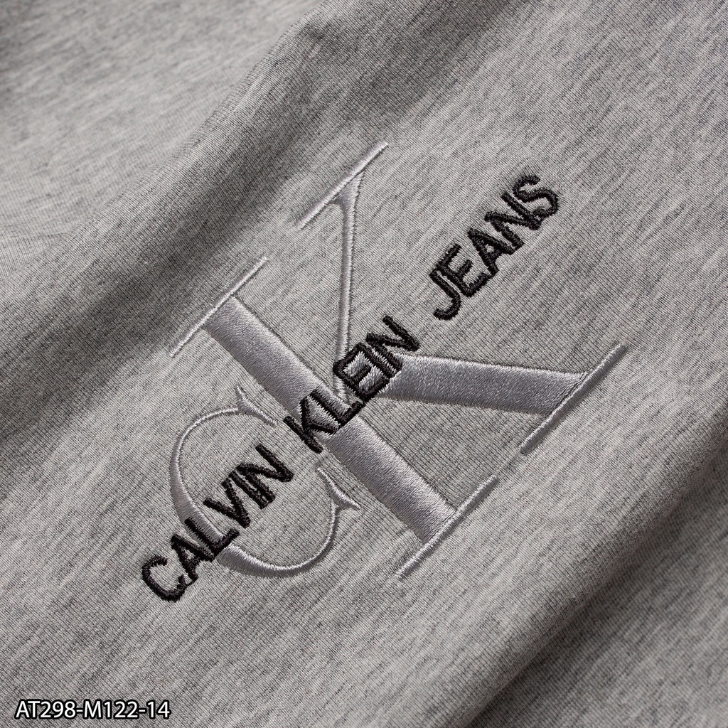 Áo thun thể thao nam CK  AT298- Logo thêu - áo thun nam VNXK