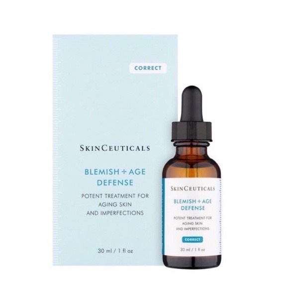 [TEM CÔNG TY] Serum Skinceutical Blemish + Age Defensed Điều Tiết Nhờn Và Giảm Mụn 30ML