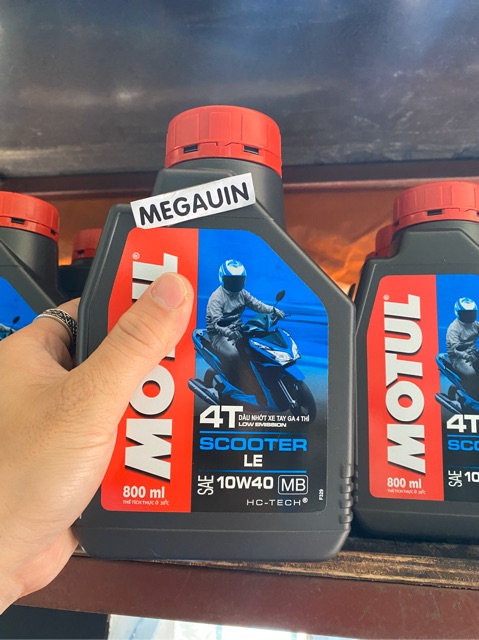 DẦU NHỚT MOTUL XE GA CHÍNH HÃNG LE 10W40 / POWER LE 5W40 100% TỔNG HỢP