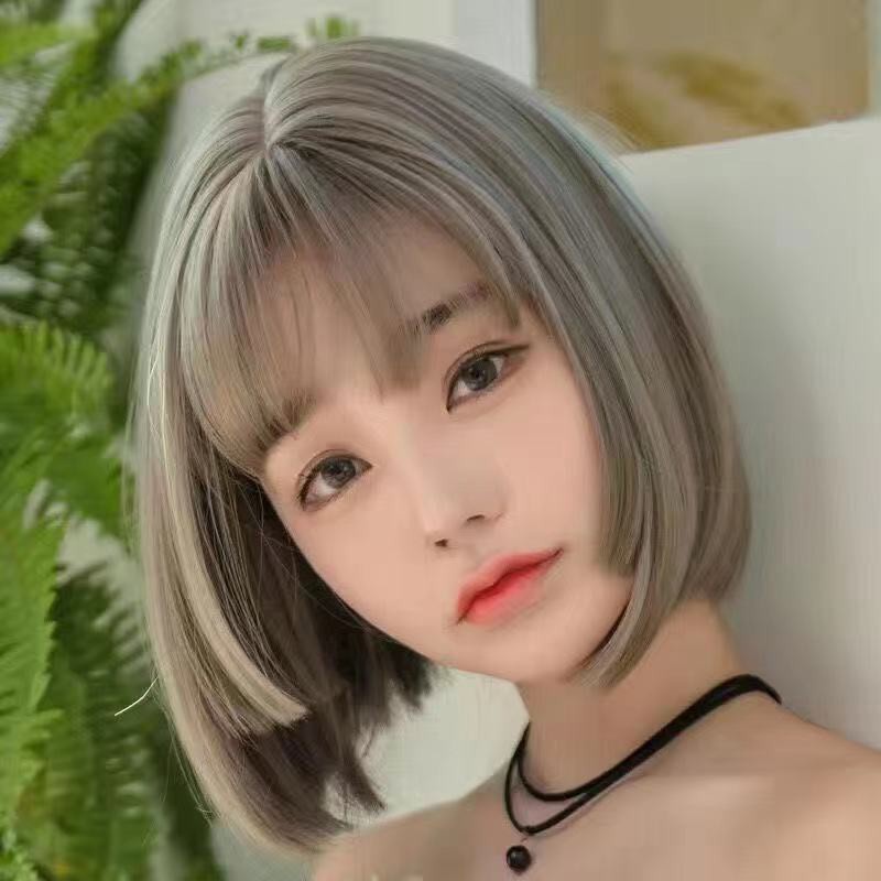 Bộ Tóc Giả Ngắn Phong Cách Lolita Nhật Bản Cho Nữ