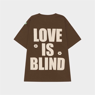 Áo Thun LocalBrand Mymospace " Love Is Blind Brown "