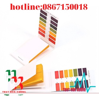 Giấy Quỳ Tím Thử Độ pH Thang Đo Từ 1 Đến 14