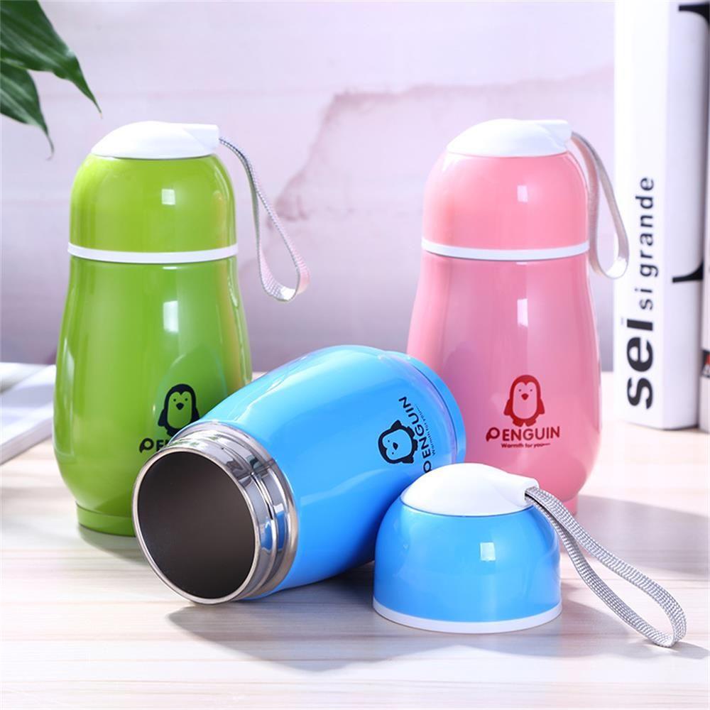 LONTIME Bình Nước Giữ Ấm Chống Rò Rỉ 300ml Thiết Kế Mới Tiện Lợi Dễ Sử Dụng
