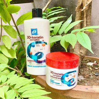 Gội xả - Ủ tóc xả Keratin 3D mềm mượt bảo vệ tóc