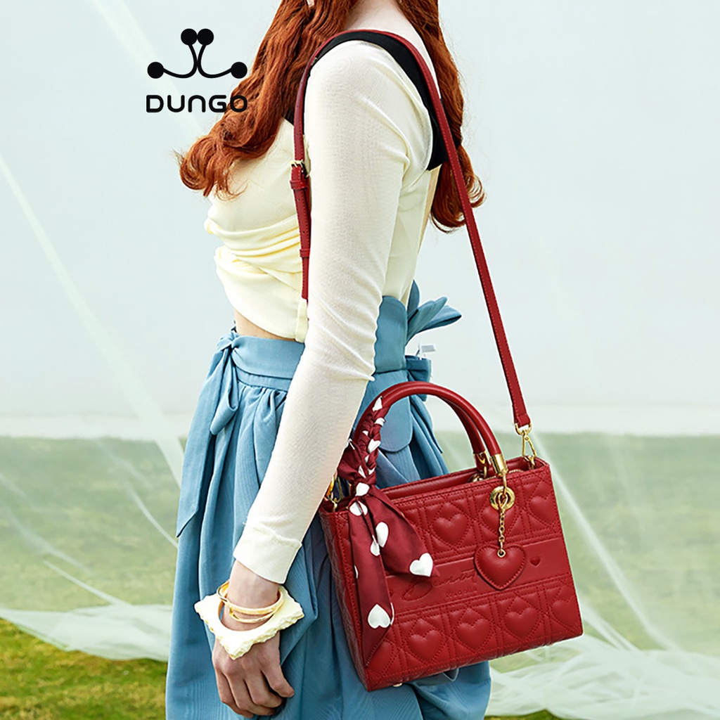 Túi Xách NUCELLE Da Kèm Khăn Lụa NU1172003