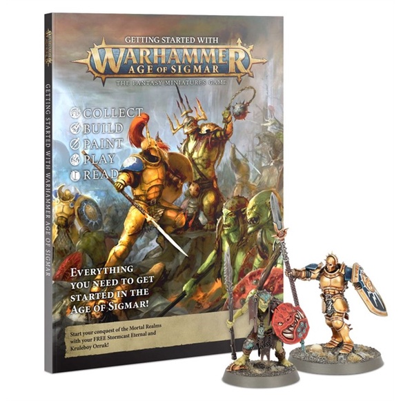 BỘ SẢN PHẨM KHỞI ĐẦU WARHAMMER GETTING STARTED WITH AGE OF SIGMAR