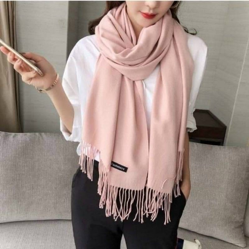 ❤ GIÁ SẬP SÀN ❤ Khăn quàng cổ len nữ cashmere mùa đông Dày Mịn Hàng Quảng Châu phong cách thời trang Siêu Đẹp