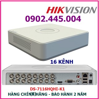 Đầu ghi hình 16 kênh HIKVISION DS-7116HQHI-K1(S)