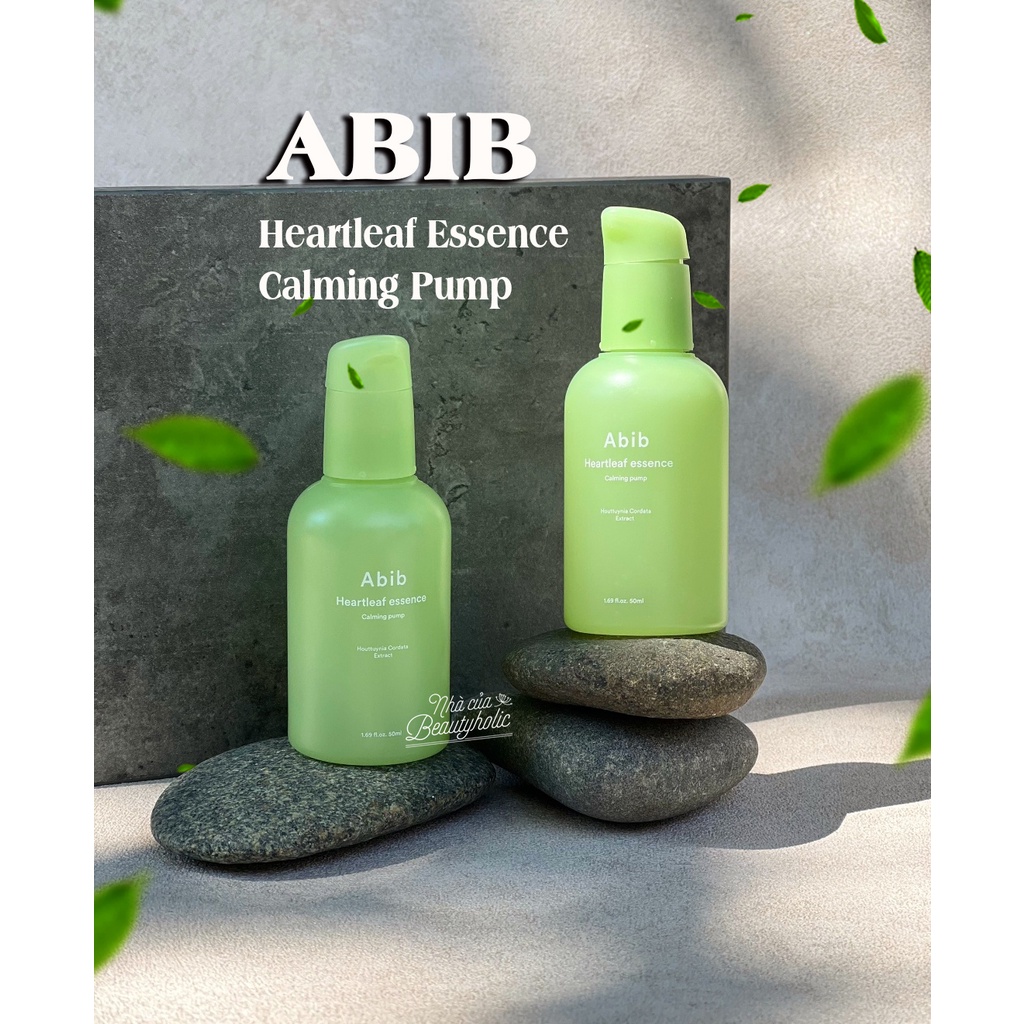 [Bản mới] Tinh chất rau diếp cá ABIB HEARTLEAF ESSENCE CALMING PUMP