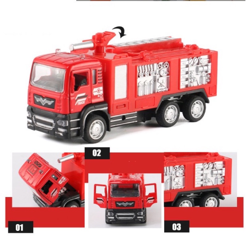 Xe cứu hoả đồ chơi cho bé