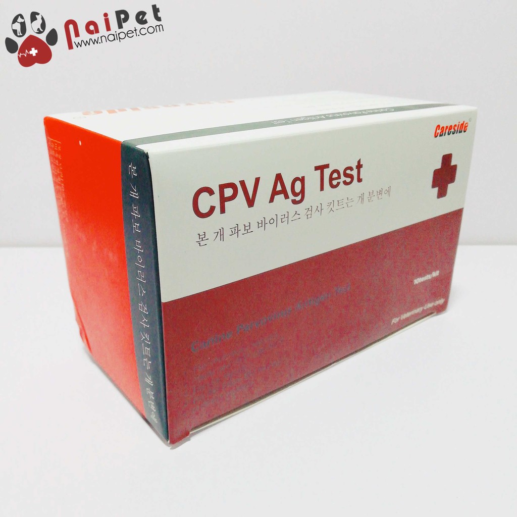 Que Xét Nghiệm Bệnh Care CDV Và Parvo CPV Ag Test Kit Careside Ở Chó Của Hàn