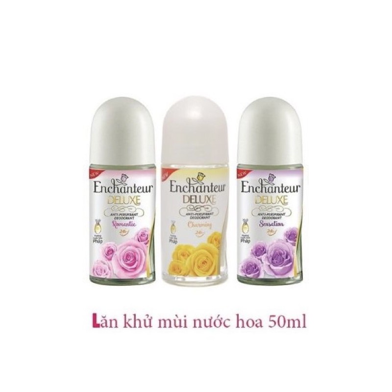 LĂN KHỬ MÙI HƯƠNG NƯỚC HOA ENCHANTEUR 50ml