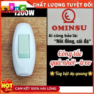 Công tắc treo - Công tắc quả nhót OMINSU tay bật dạ quang-Giadung24h