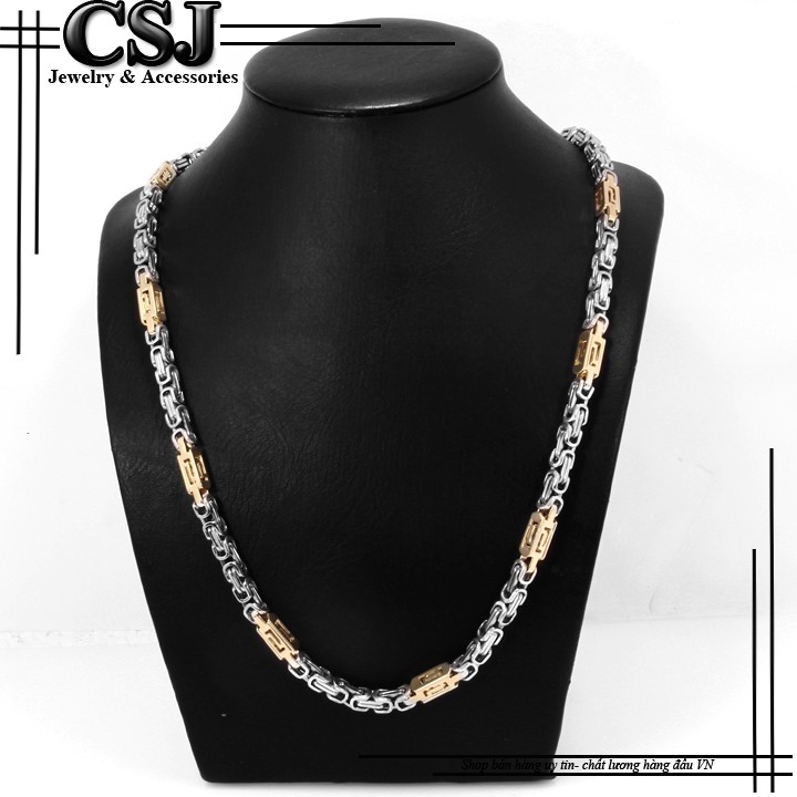 DÂY CHUYỀN INOX NAM VUÔNG CÁCH ĐIỆU  CỰC ĐẸP - Đem lại đẳng cấp phong độ cho người quen