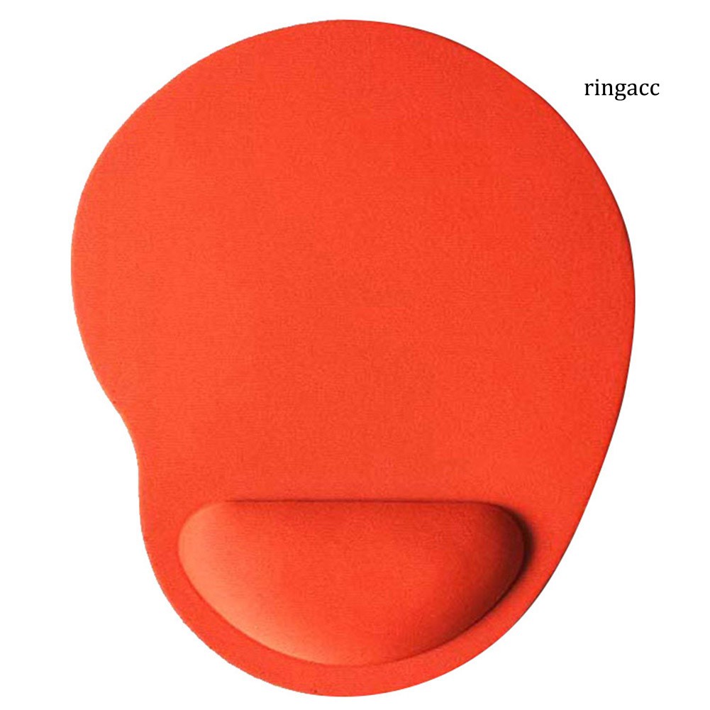 Tấm lót chuột chống trượt màu trơn có đệm cổ tay