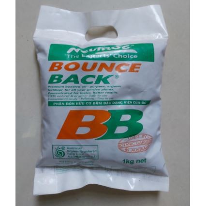 Phân hữu cơ tan chậm Úc Bounce Back 1kg