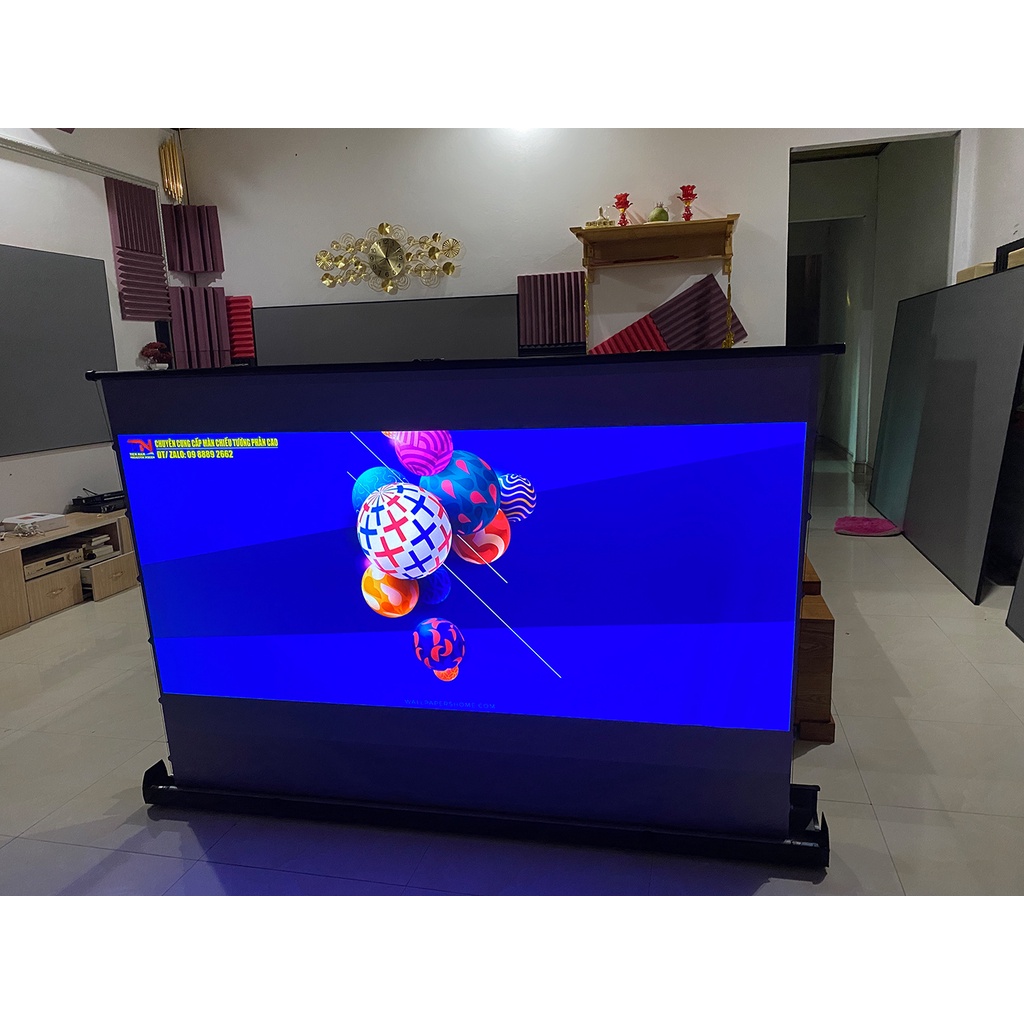 120″ – MÀN CHIẾU ĐỂ SÀN Tiến Nam V6+