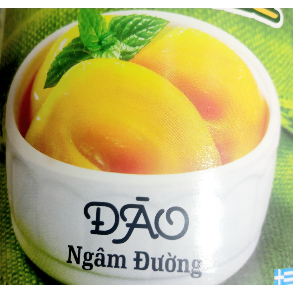 Đào ngâm đường 820 gr nữa trái.(Loại mềm) hsd : 12.2022_hy lạp | BigBuy360 - bigbuy360.vn