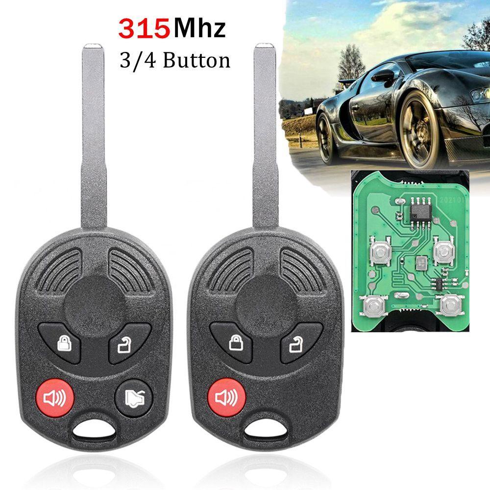 Chìa Khóa Điều Khiển Từ Xa 4 Nút 315MHz Cho Xe Ford Edge 2007-2010