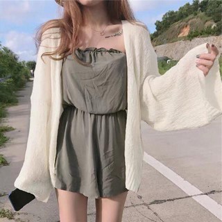 Áo Len Cardigan Mỏng Khoác Ngoài