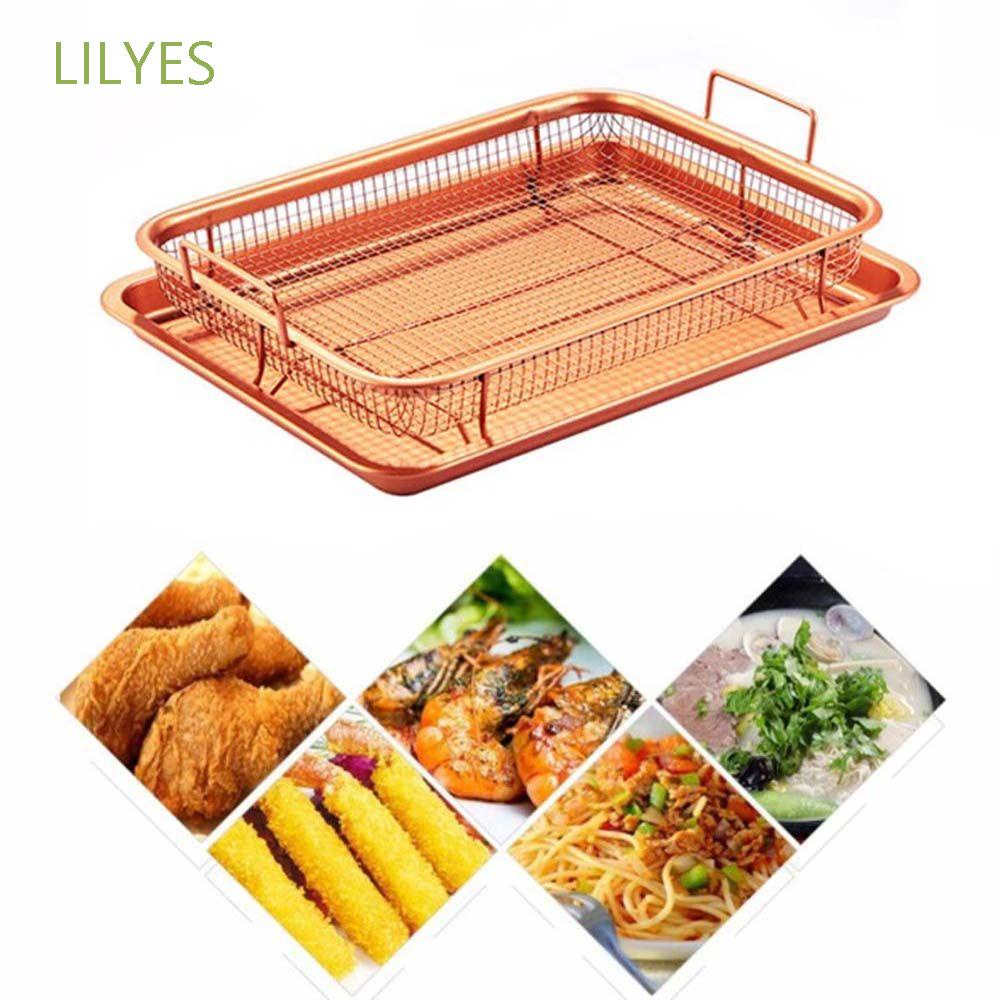 Vỉ Nướng Khoai Tây Chiên Chống Dính Có Thể Tháo Rời Tiện Dụng