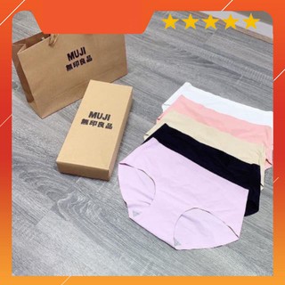Hộp 5 quần lót muji xuất nhật không đường may xịn xò