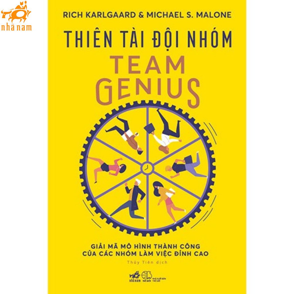 Sách - Thiên Tài Đội Nhóm Team Genius (Nhã Nam)