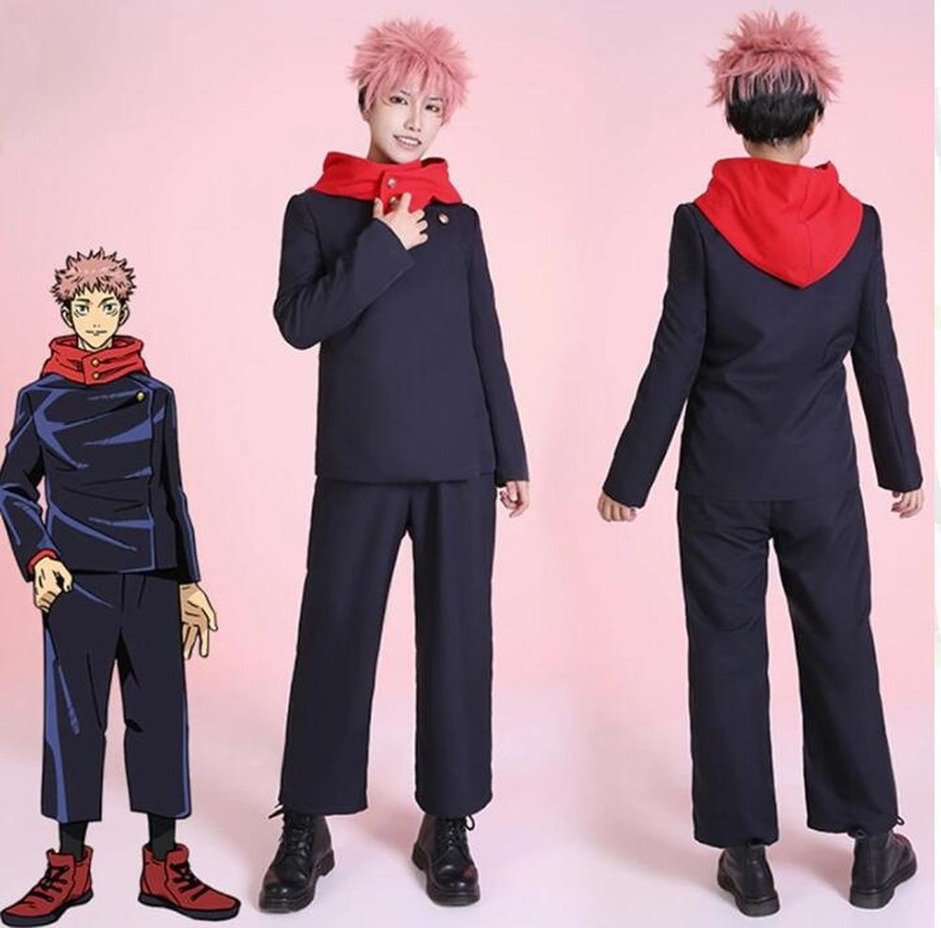 Bộ đồ hóa trang nhân vật MEGUMI Anime Jujutsu Kaisen Yuji Itadori Nobara Kugisaki Megmi Fushigero