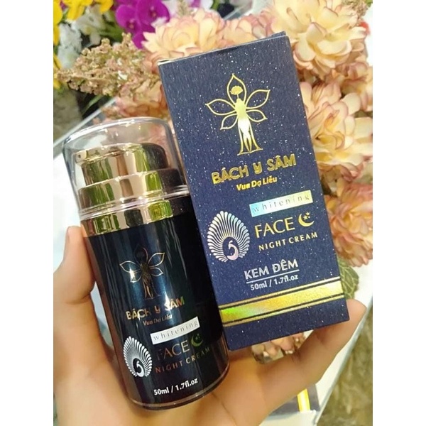 Kem Đêm Bách Y Sâm  -  Dưỡng Trắng Mờ Nám Hoàn Hảo