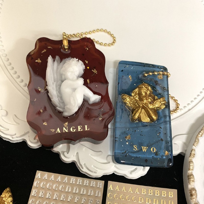 Set 3 Khuôn Nhựa Hình Chữ Cái Và Số Dùng Để Trang Trí