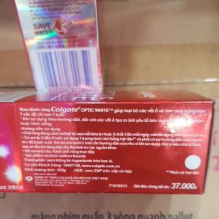 Kem đánh răng Colgate Optic White 100g