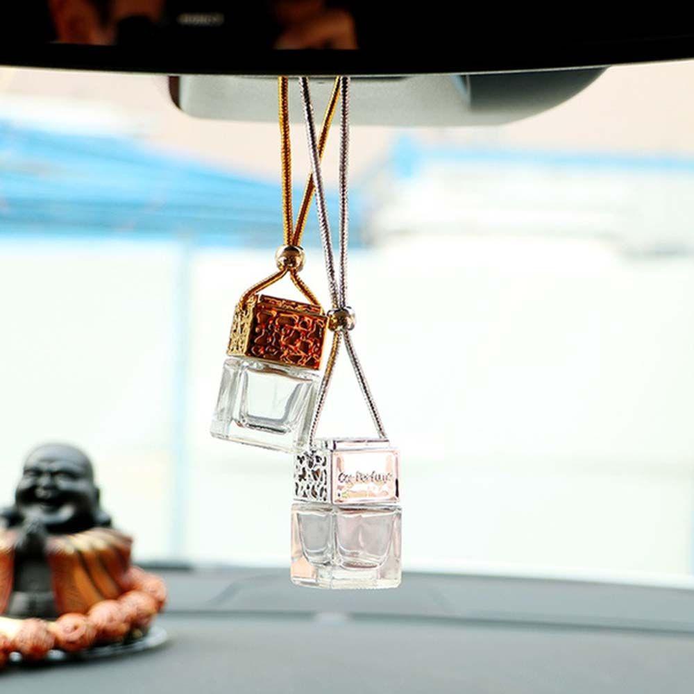 Chai nước hoa rỗng MMULCK bằng thủy tinh treo trang trí xe hơi 10ml