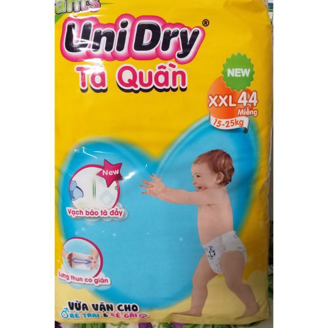 CAM KẾT CHÍNH HÃNG TÃ QUẦN UNIDRY M60/ L54/ XL48/ XXL44/ M74/ L68/ XL62/ XXL56 mẫu mới