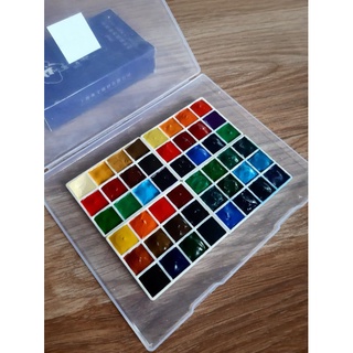 pocket màu nước paul rubens set 48 màu 1ml chọn lọc seri a-e