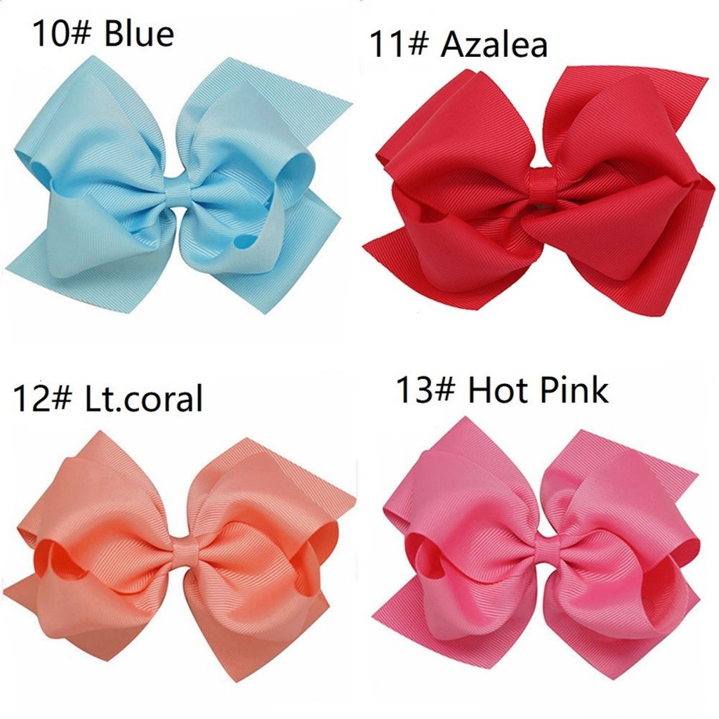 Kẹp tóc ruy băng nơ xinh xắn dành cho bé gái