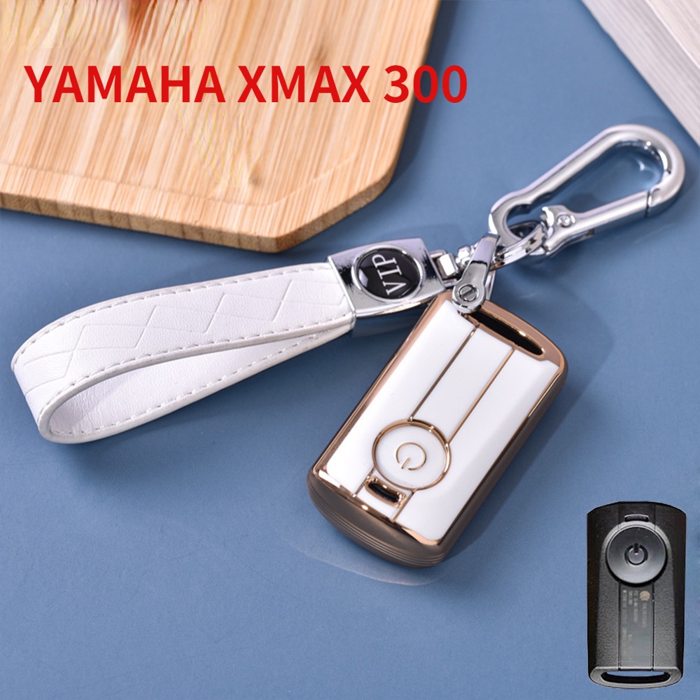 Vỏ TPU Bọc Chìa Khóa Xe YAMAHA XMAX300 NVX155 NMAX Xmax QBIX AEROX JAUNS Xmax 125 250 300 309 Tricity NMAX 125