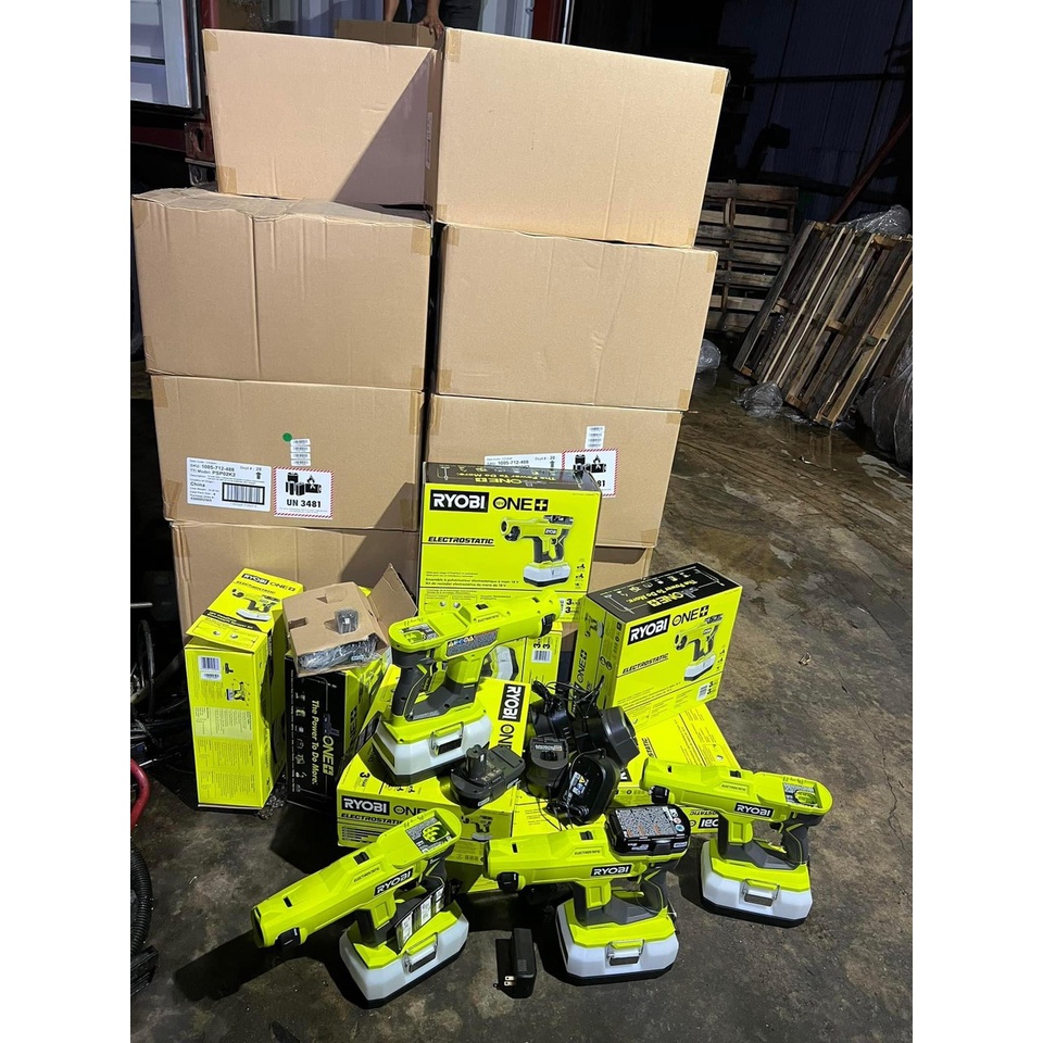 MÁY PHUN KHỬ KHUẨN RYOBI - HÀNG NHẬP MỸ