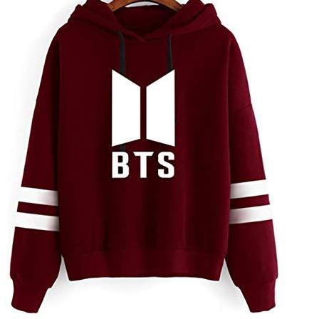 Áo Hoodie Lửng In Tên Các Thành Viên Nhóm Bts Thời Trang