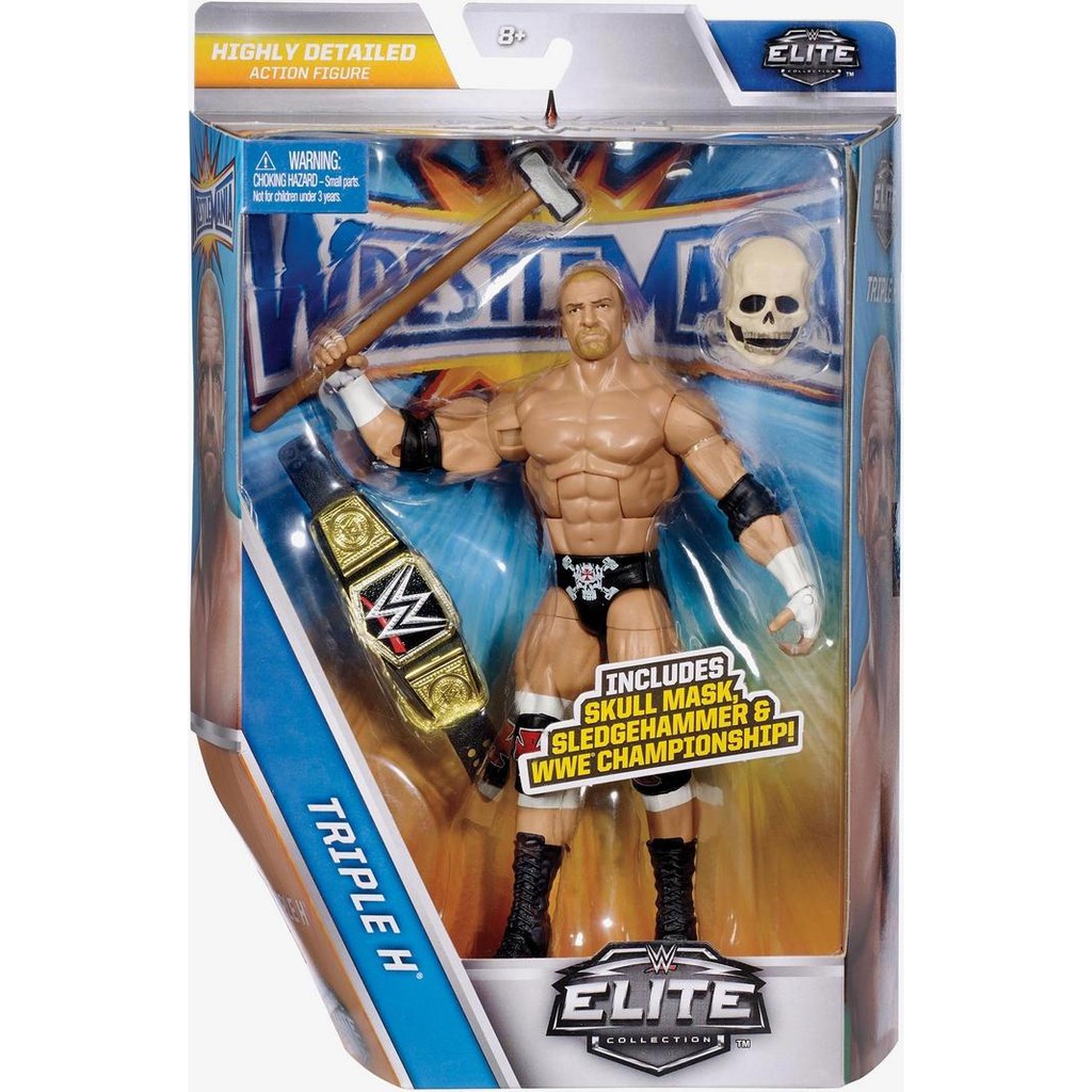 Mô hình đô vật mỹ wwe Triple H- Wrestlemania 33