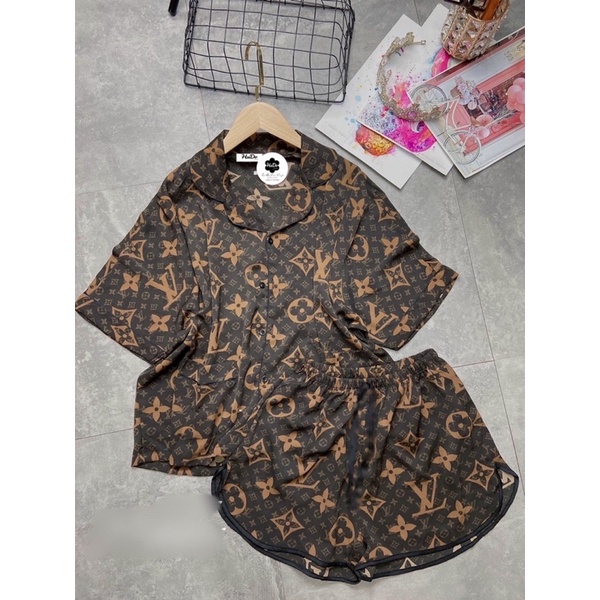 Bộ ngủ lv hàng QC cao cấpu
