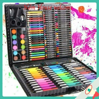 [COMBO HOT] HỘP BÚT MÀU 150 CHI TIẾT + BỘ TẬP TÔ 8 CHỦ ĐỀ🌹🌹FREESHIP🌹🌹 CHO BÉ YÊU THOẢI SỨC SÁNG TẠO