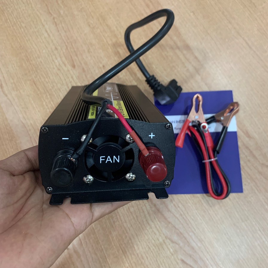 Bộ kích chuyển điện bình ắc quy 48V lên 220V Sóng Sine chuẩn 500W dùng tại gia đình, xe tải lớn, nhà xưởng